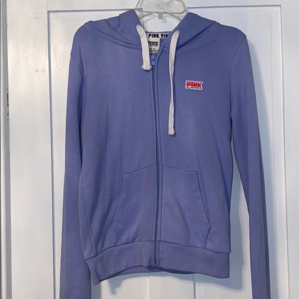 Light purple zip up from pink